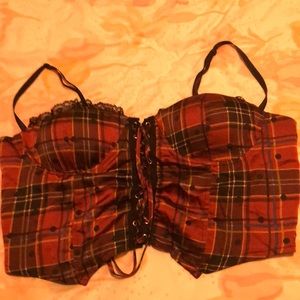 A cute crop top that is revealing